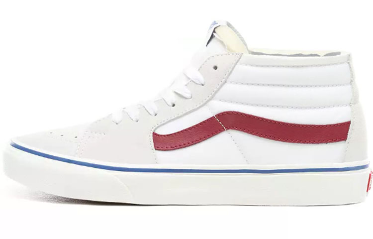 Sk8 Vans-Mid 'True White'