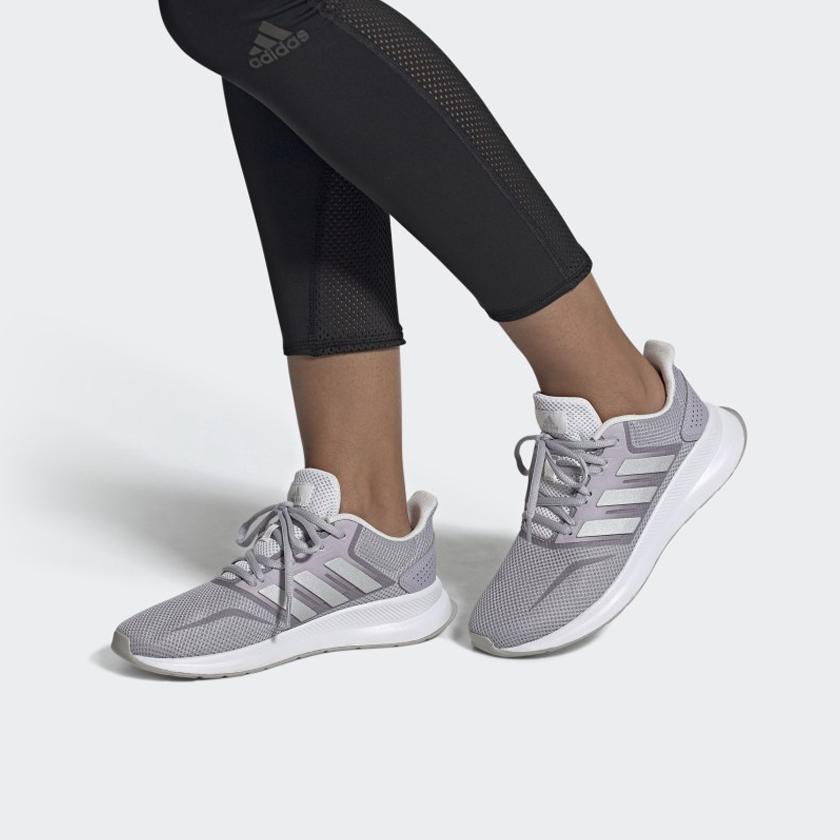 Adidas Runfalcon 'Purple Grey White' Women's купить в интернет-магазине Yoocart с быстрой доставкой по России.