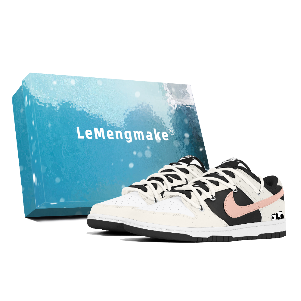 Nike Dunk Lemon Joy Abrasion Resistant Low Top Skateboard Shoes Unisex White