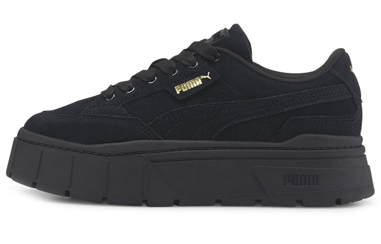 PUMA Mayze Stack Suede 'Black Gold' Women's