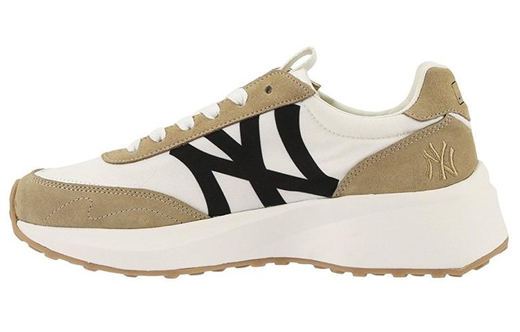 MLB Chunky Jogger New York Yankees Anti-Slip Wear-Resistant Low-Top Chunky Sneakers Unisex Khaki
