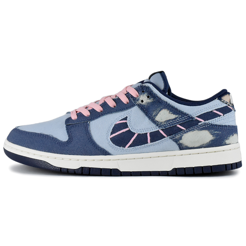 Nike Dunk Anti Slip Wear Resistant Low Top Skateboard Shoes Men's Blue