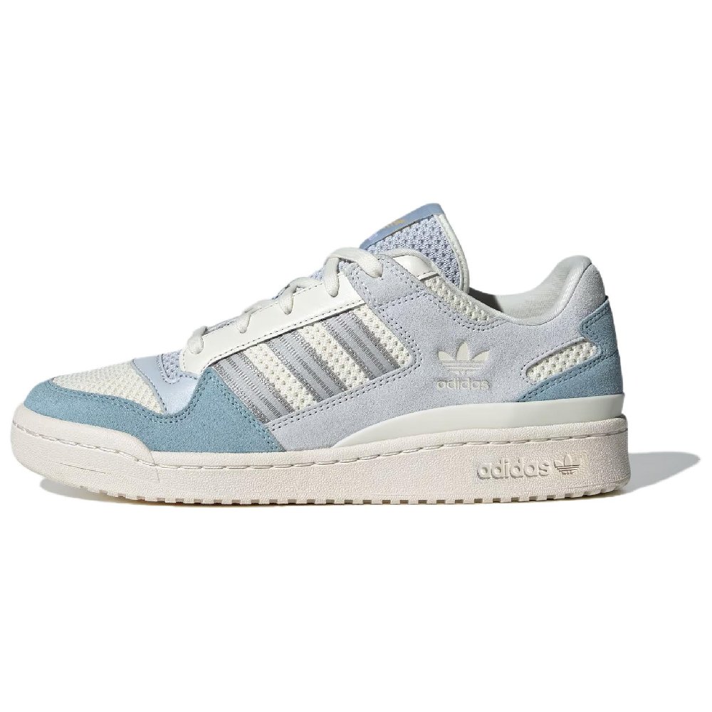 Adidas Originals FORUM Abrasion Resistant Low Top Running Shoes Unisex Blue White