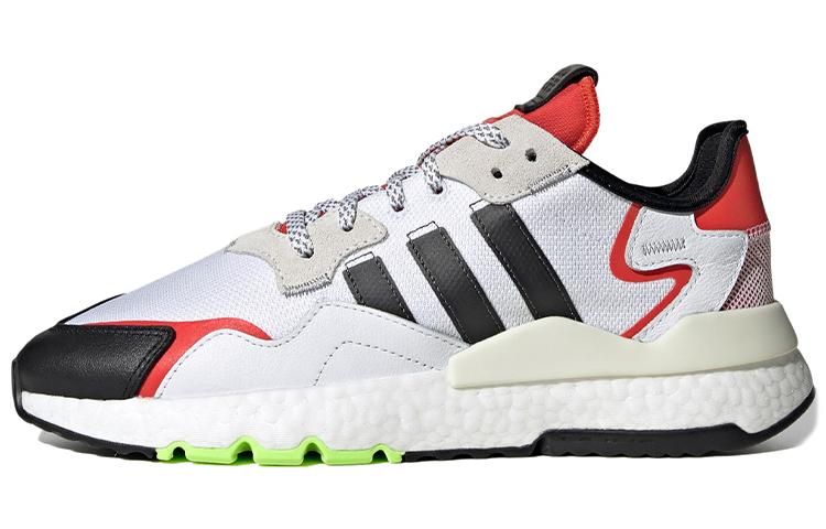 Adidas Nite Jogger White Black Red