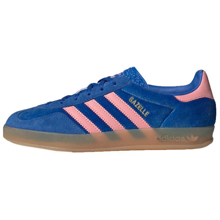 Adidas Originals Gazelle Indoor Blue Semi Pink Spark Women's