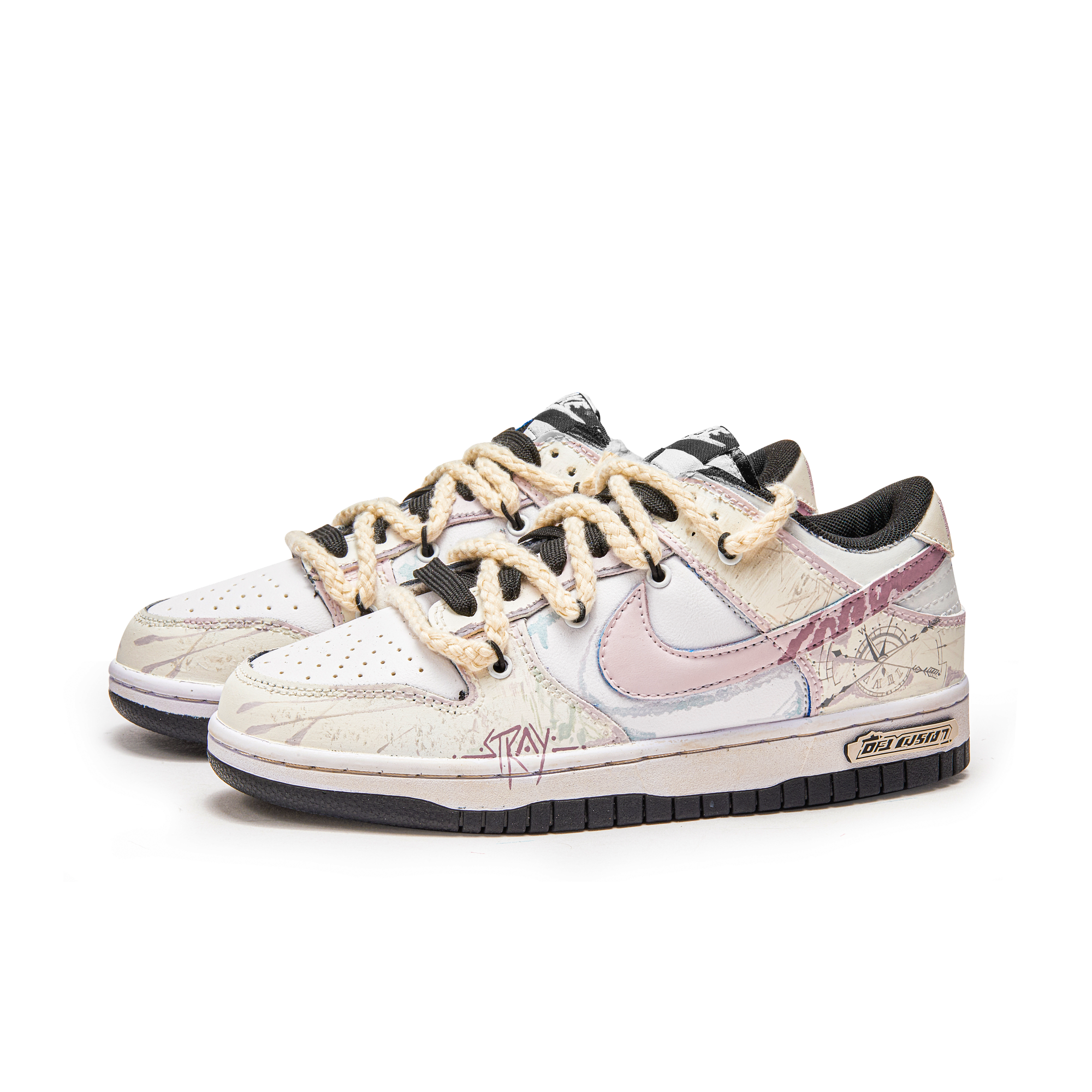 Nike Dunk Box, Twin Set Cushioning Quick Dry Abrasion Resistant Balance Low top Skateboard Shoes Unisex купить в интернет-магазине Yoocart с быстрой доставкой по России.