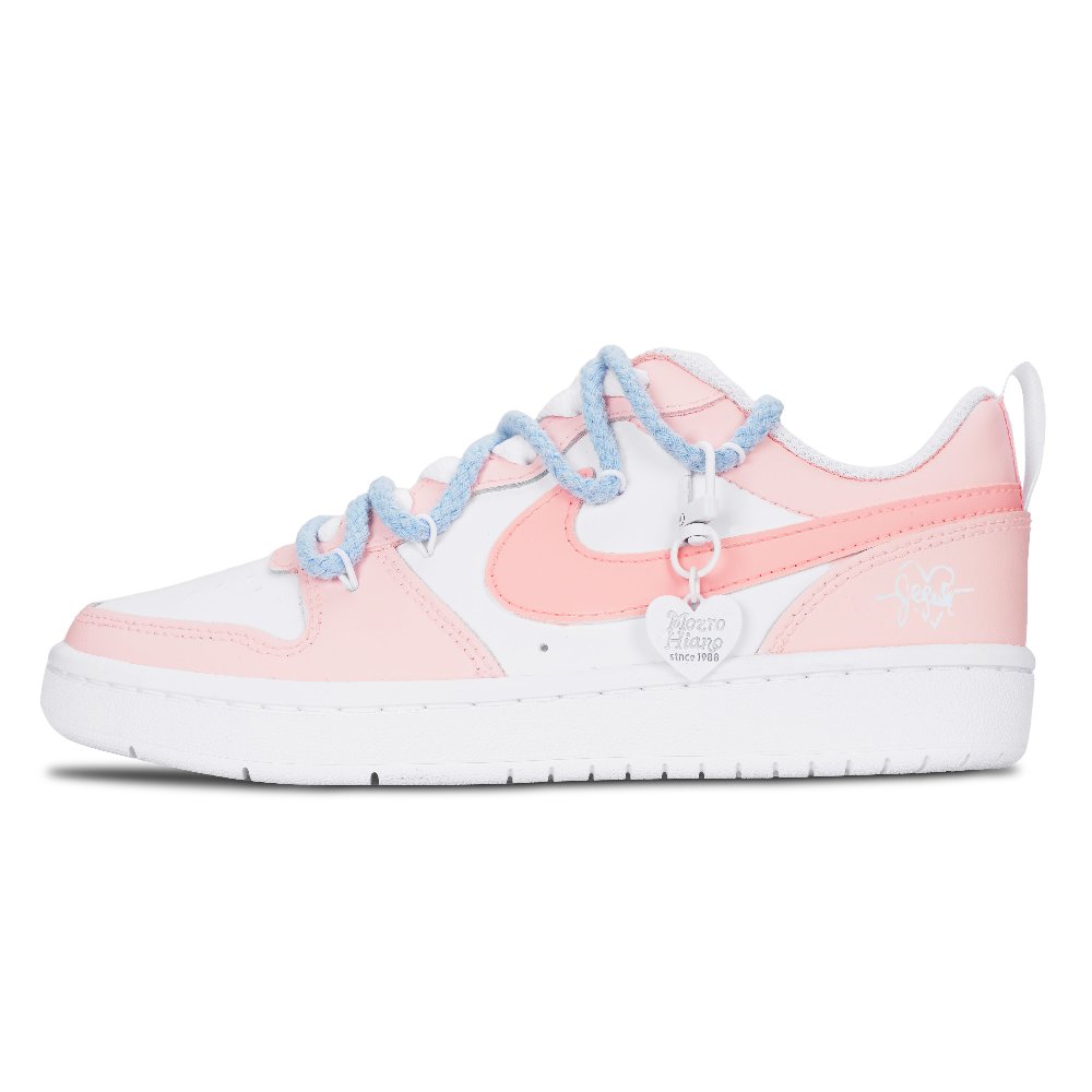 Nike Court Borough Skateboard Shoes Women's Low top White