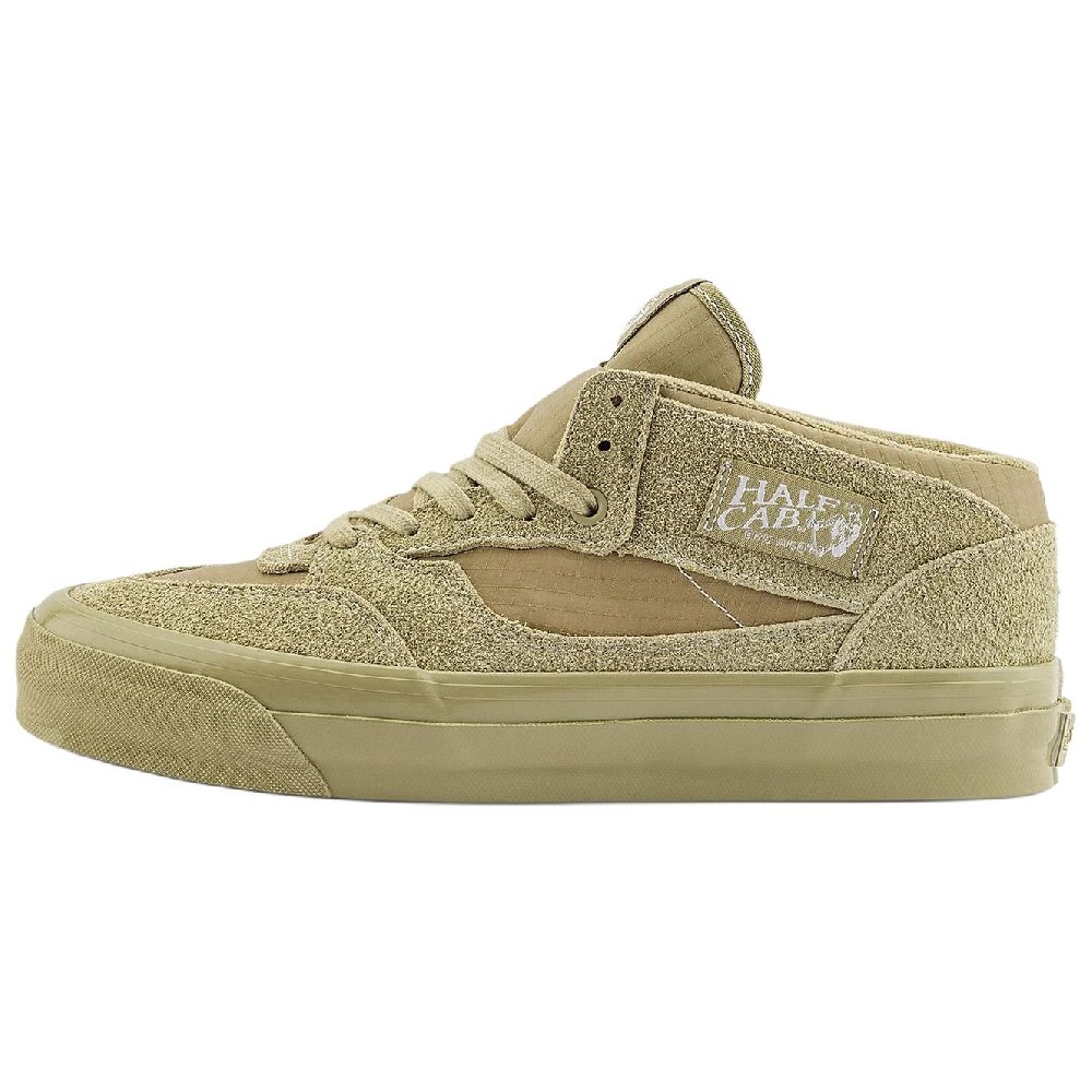 Half Cab Premium Vans 33 'Hairy Suede Pack Elm Tan'