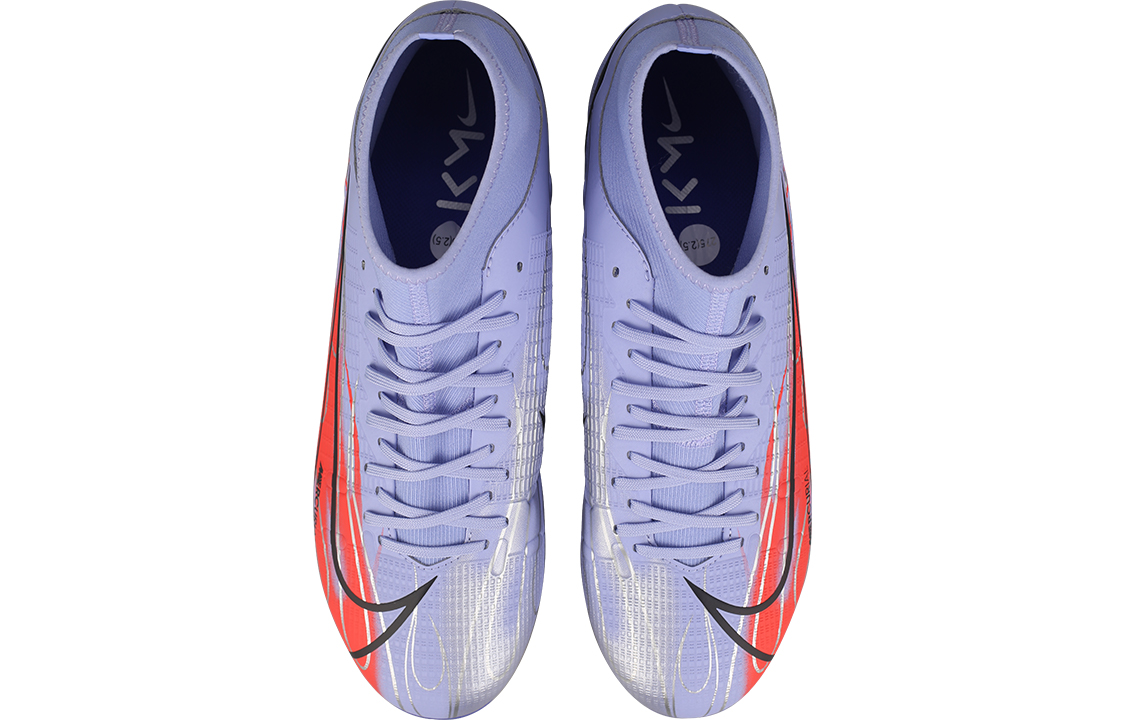 Nike Mercurial Superfly 8 Mg Kylian Mbappe Flames Purple Red Sole купить в интернет-магазине Yoocart с быстрой доставкой по России.
