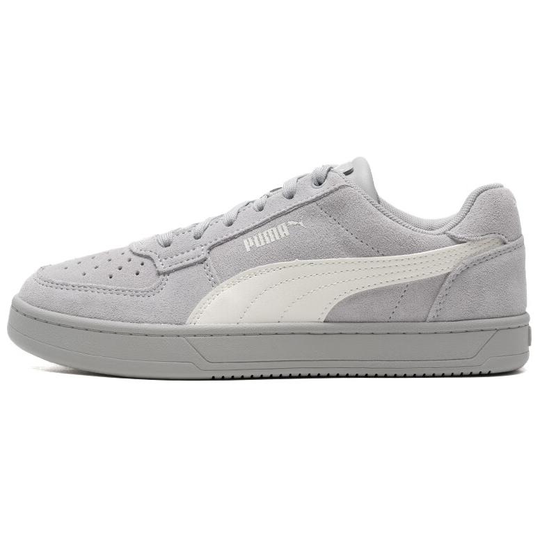PUMA Caven 2.0 Low Top Skateboard Shoes Unisex Light Gray