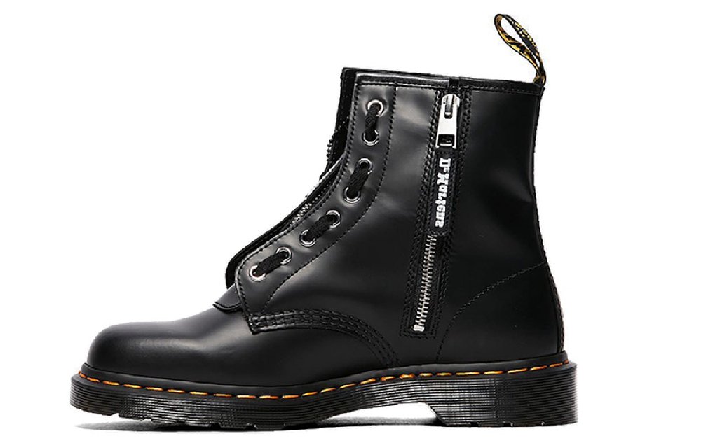 Dr. Martens Mastermind World X 1460 Leather Boots 'Black Skull'