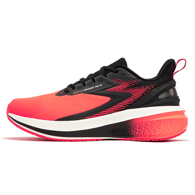 361° Rainy Day 7.0 Cushioning Lightweight Low Top Running Shoes Men's Orange Black