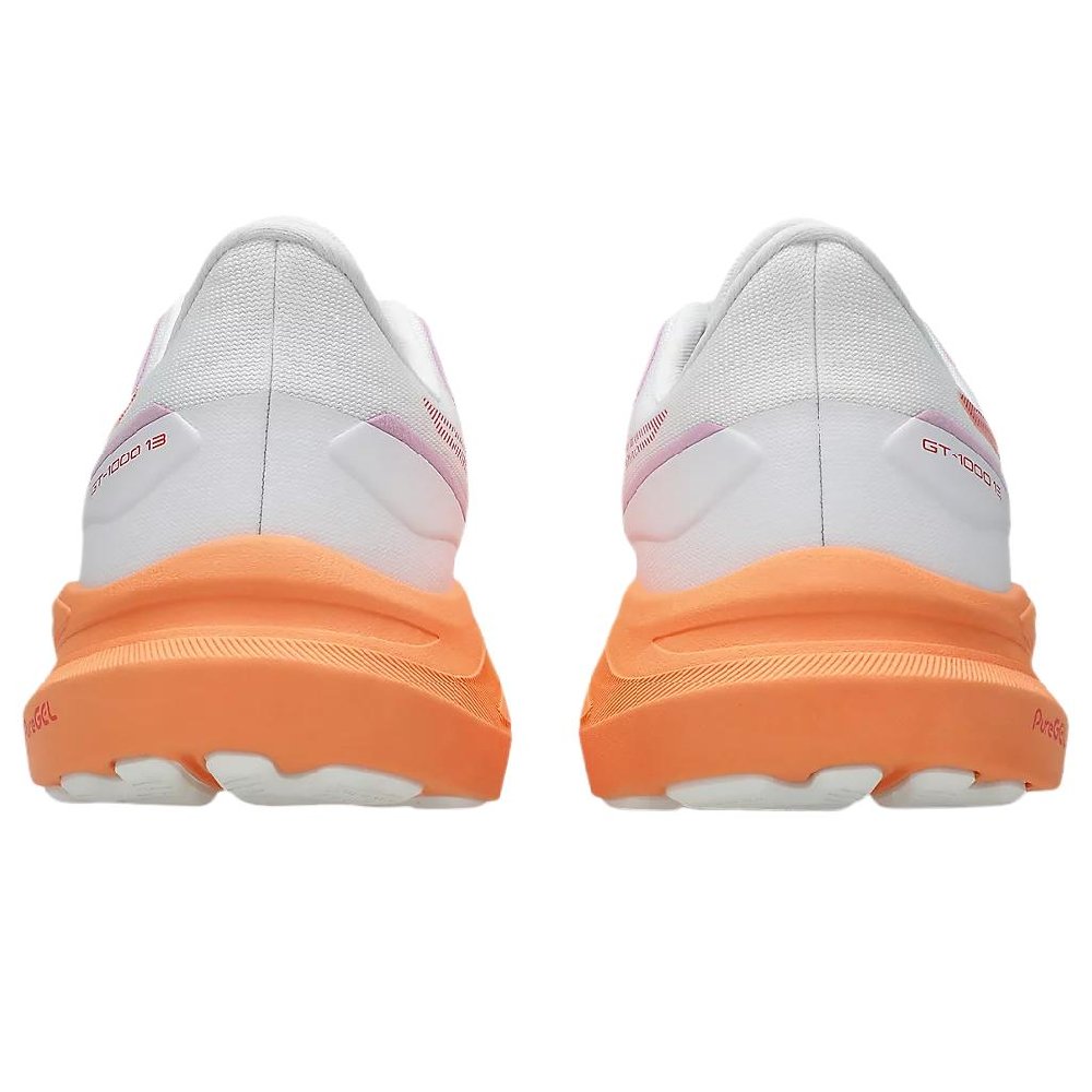 Asics GT 1000 13 White Coral Reef Women's