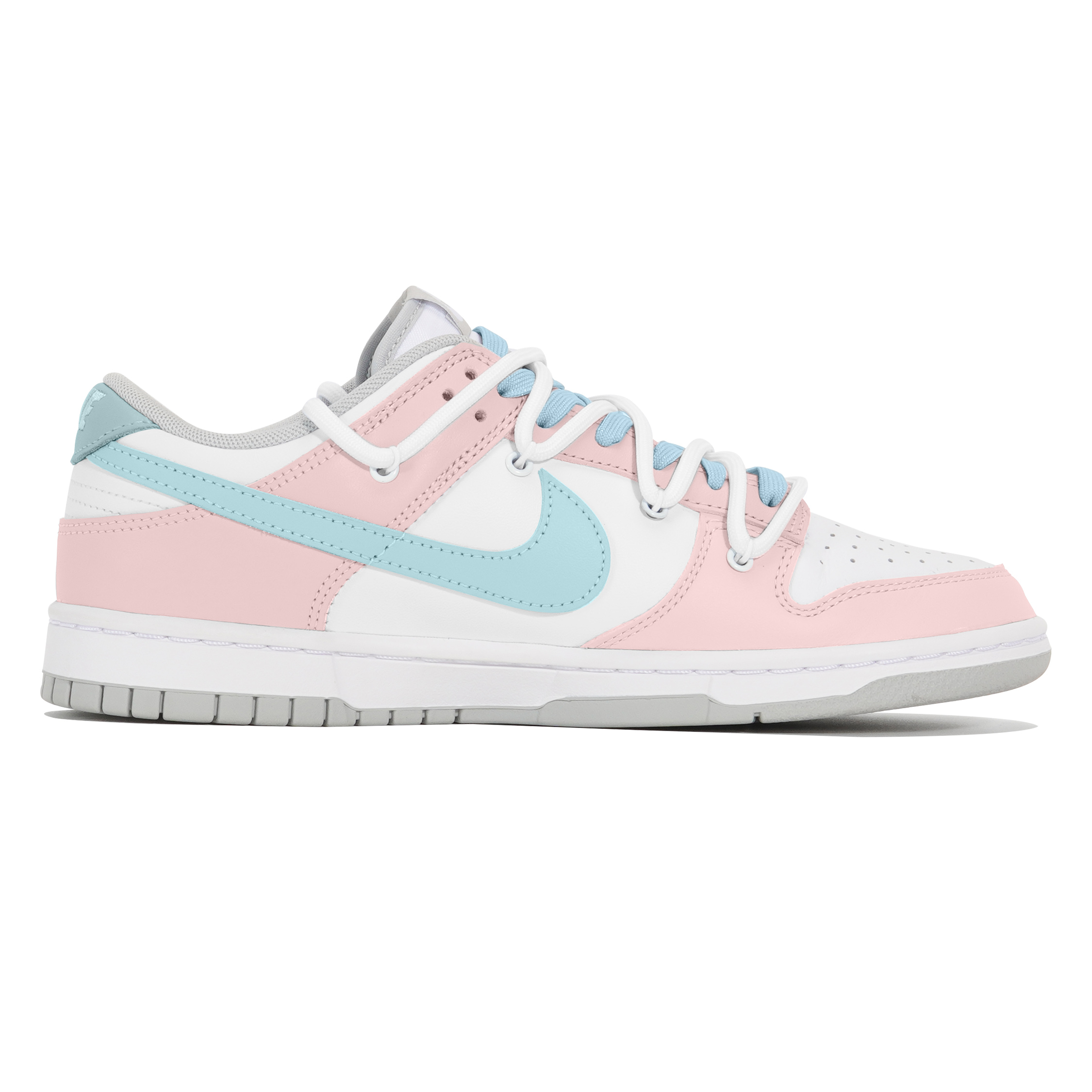 Nike Dunk Joy Lemon Anti-Slip Wear-Resistant Low-Top Skateboard Shoes Women's Pink White Blue купить в интернет-магазине Yoocart с быстрой доставкой по России.