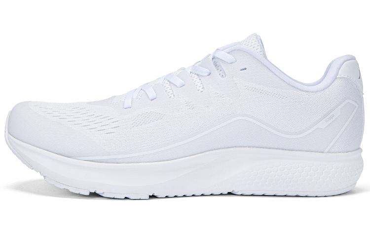 Kappa Anti Slip Wear Resistant Low Top Running Shoes Men's White