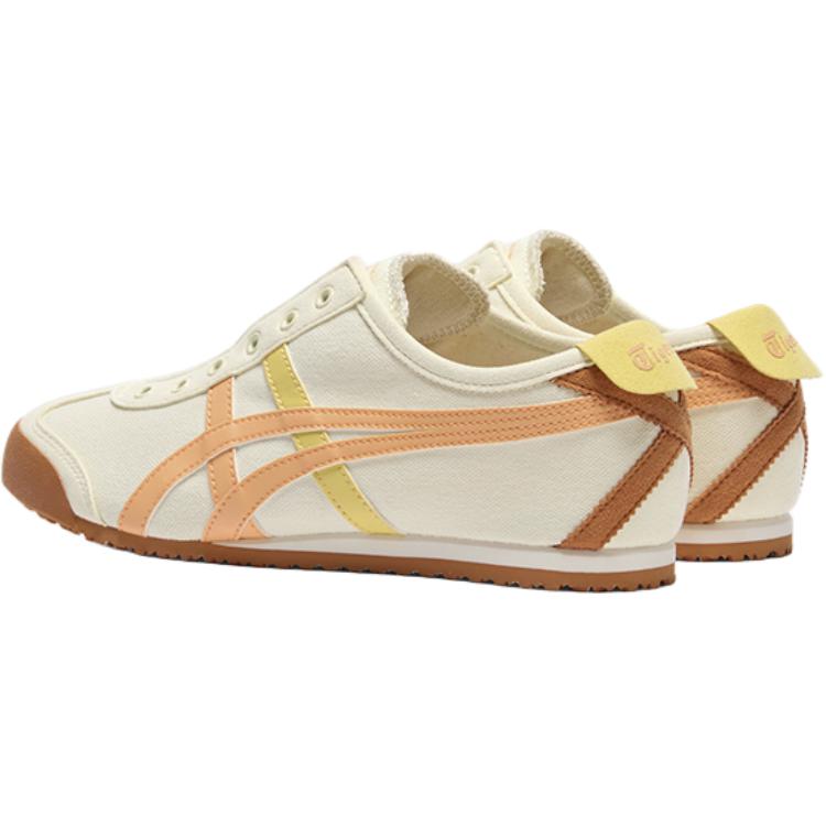 Onitsuka Tiger MEXICO 66 SLIP ON Abrasion Resistant Low Top Casual Shoes Unisex Beige купить в интернет-магазине Yoocart с быстрой доставкой по России.