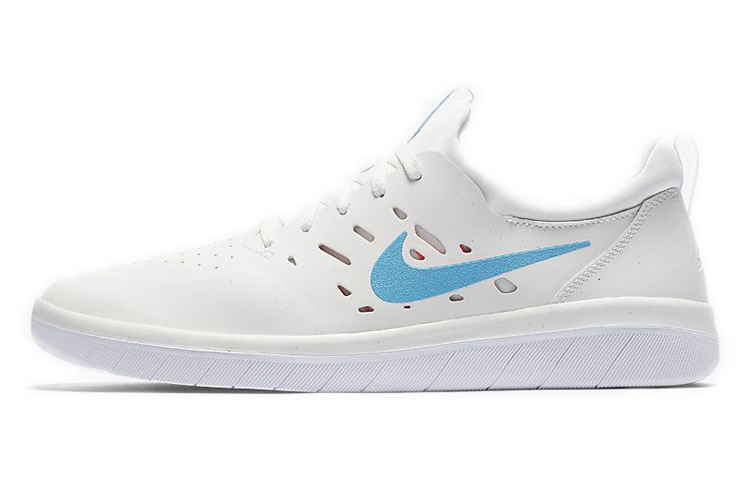 Nike Sb Nyjah Summit White Light Blue Fury