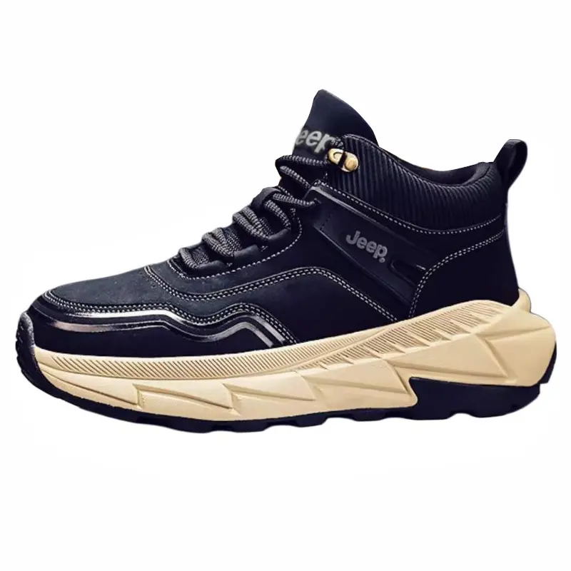 Jeep Short Martin Boot Men's Black