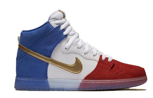 Nike Sb Dunk High Tricolor USA купить в интернет-магазине Yoocart с быстрой доставкой по России.