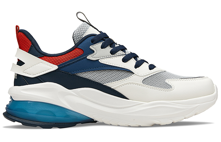 361° Osmo 3.0 Chunky Sneakers Men Low-Top White/Ink Blue