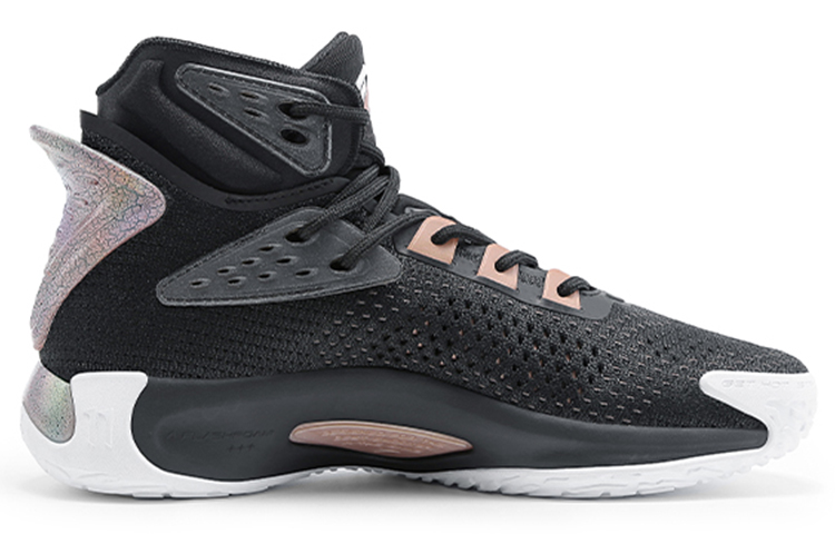 Anta KT5 KT Have Fun High-Top Basketball Shoes Men's Black Gold