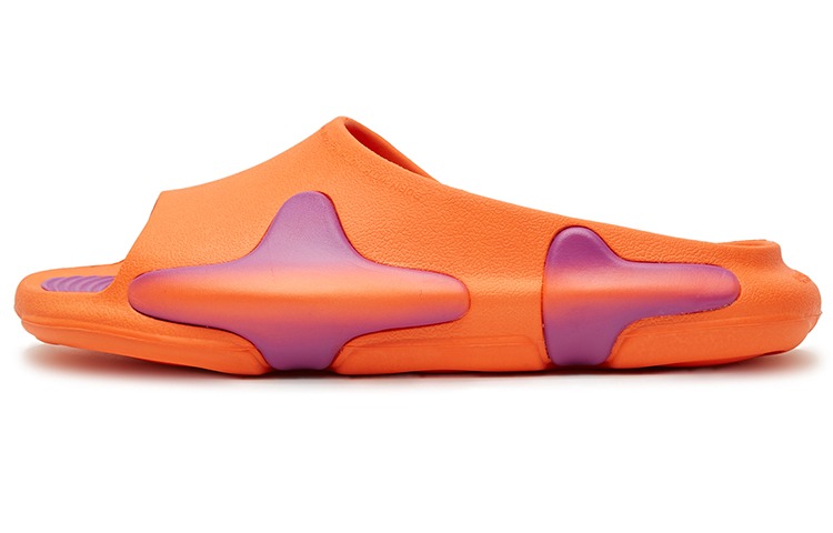 EQLZ EQUALIZER OASIS Quiet Slide Slippers Unisex Warning Orange