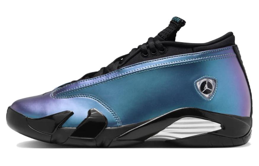Jordan Air Jordan 14 Винтажные баскетбольные кроссовки Low Top ПУРПУРНЫЕ Женские