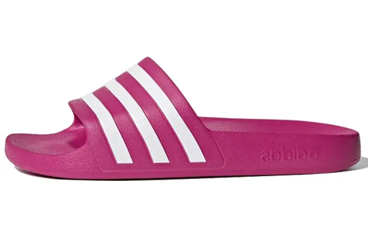 Adidas Adilette Aqua Slides 'Pink White'