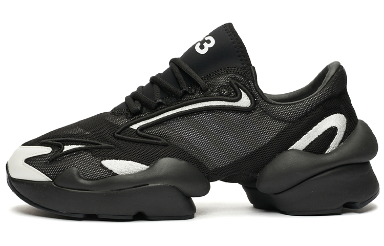 Adidas Y 3 Ren Black Layered Mesh