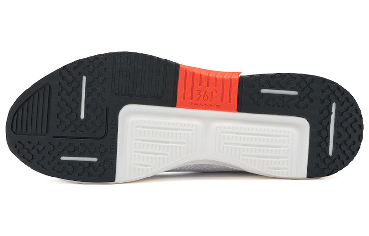 361° Low top Sports Casual Shoes Men's Silver White