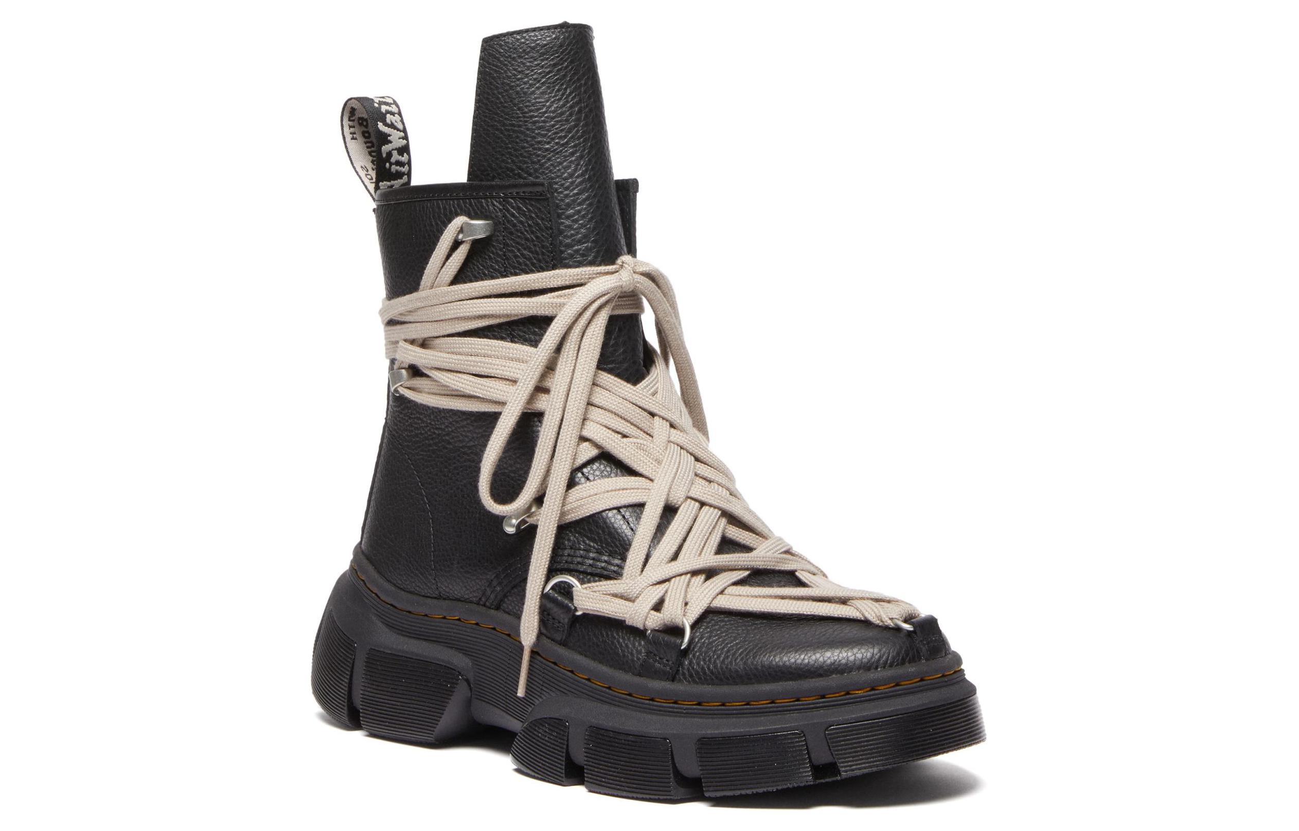 Dr. Martens Rick Owens X 1460 Dmxl Megalace Boot 'Black' купить в интернет-магазине Yoocart с быстрой доставкой по России.