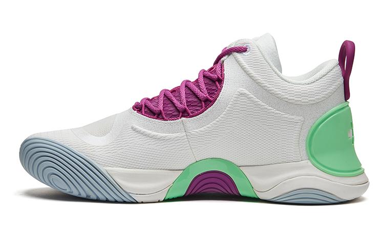 EQLZ EQUALIZER Sphere Basketball Shoes Men Low-Top Purple/Mint Green/White