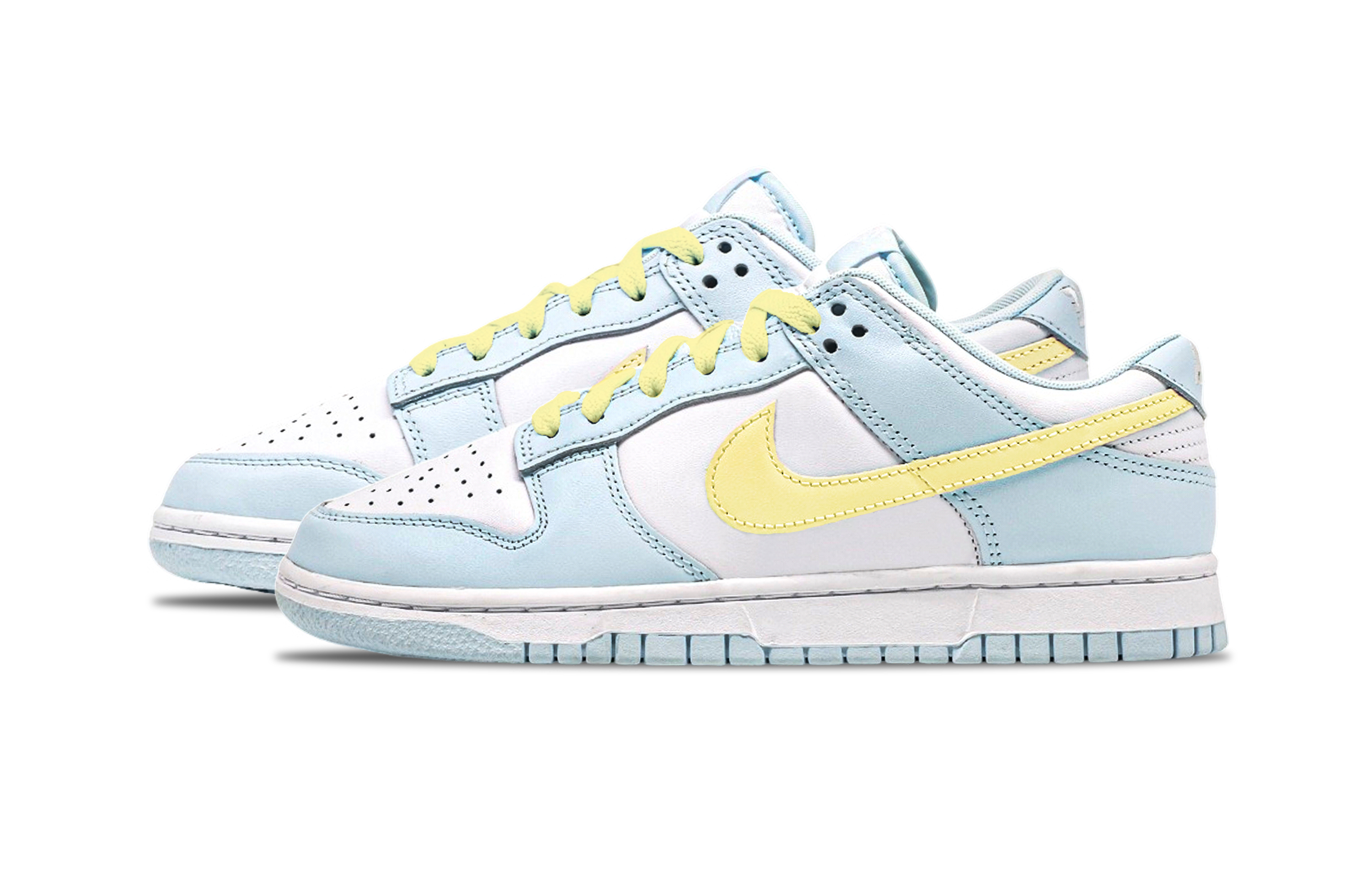 Nike Dunk Mang In The Crowd Slip Resistant Abrasion Resistant Low top Skateboard Shoes Women's Blue купить в интернет-магазине Yoocart с быстрой доставкой по России.