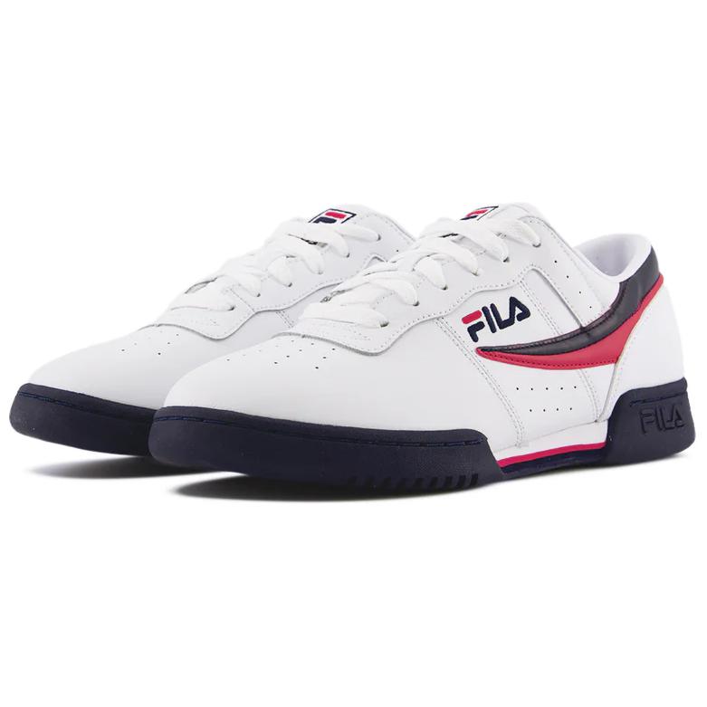 FILA Original Fitness White Navy Red
