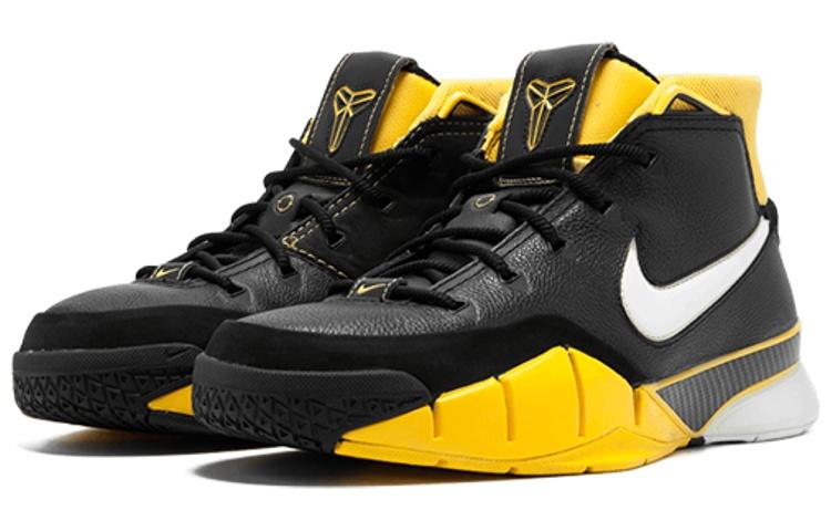 NIKE Zoom Kobe 1 Винтажные баскетбольные кроссовки MID Top Мужские