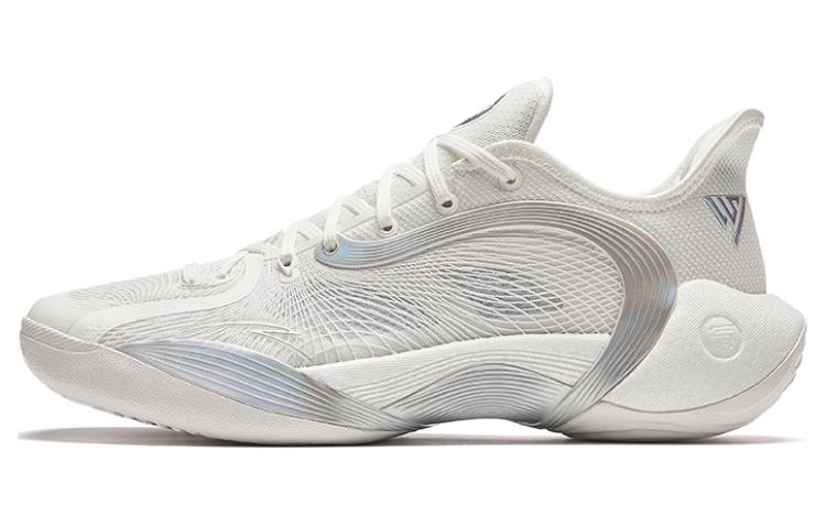 ANTA Three Points Of Rain 2 Generations Basketball Shoes Men's Low top Papyrus White