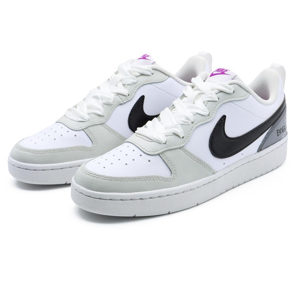 Nike Court Borough 2 Anti-Slip Wear-Resistant Low-Top Skateboard Shoes GS Gray Black купить в интернет-магазине Yoocart с быстрой доставкой по России.
