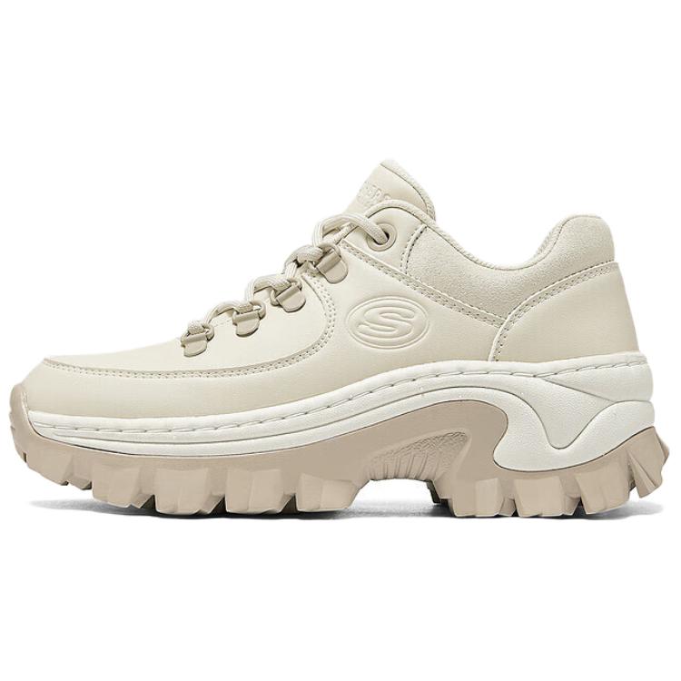 Skechers Street Slip-Resistant Breathable Low-Top Chunky Sneakers Women's Ivory
