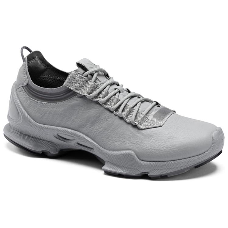 Ecco Striding C Wear-Resistant Low-Top Casual Running Shoes Men's Dove Gray