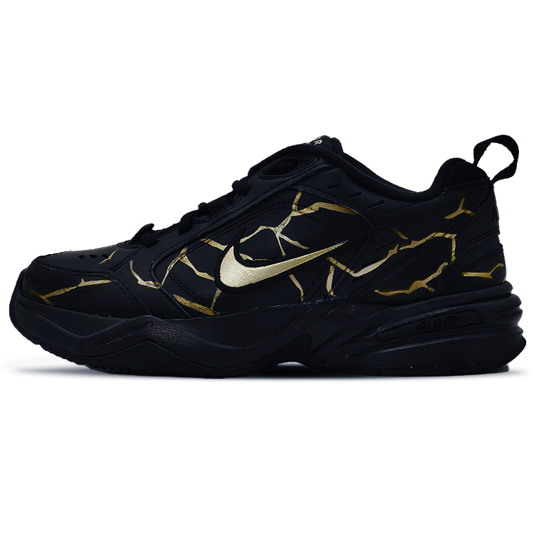 Nike Air Monarch 4 Chunky Sneakers Unisex Low top Gold