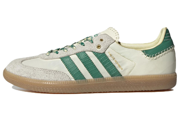 Adidas Wales Bonner X Samba Cream White Bold Green купить в интернет-магазине Yoocart с быстрой доставкой по России.