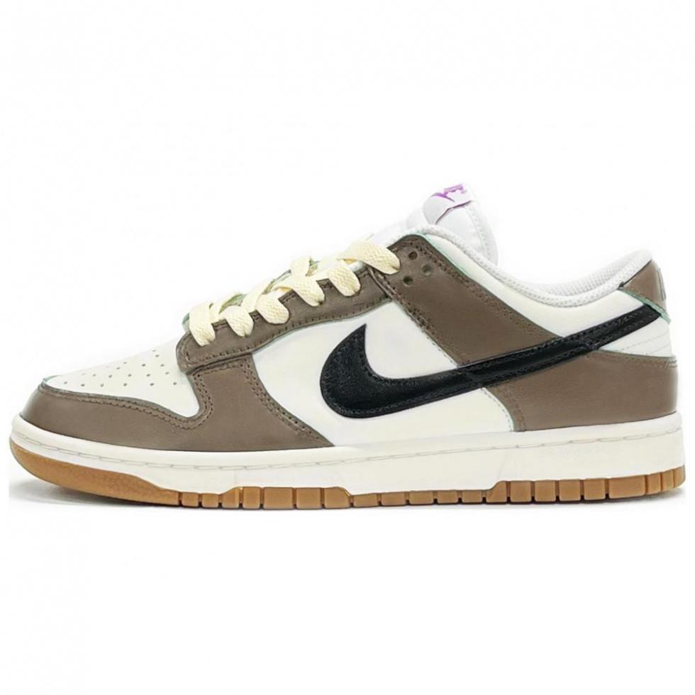 Nike Dunk Low Low-Top Skateboard Shoes Women's Mocha