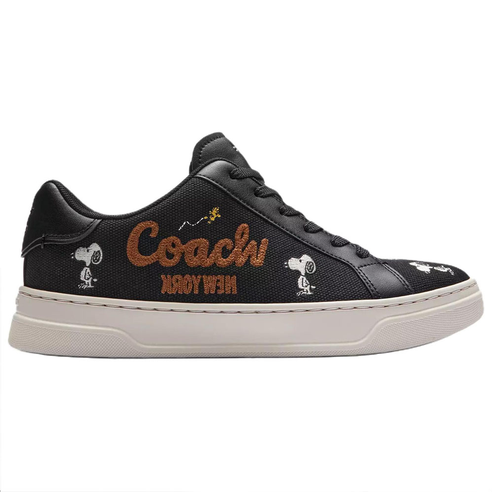 COACH x PEANUTS Low top Skateboard Shoes Women's Black