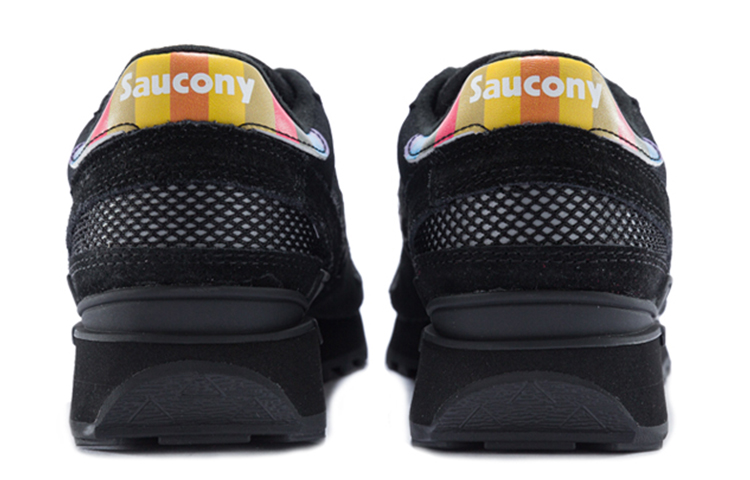 Saucony Shadow Original Running Shoes Women's Low-Top Black Orange