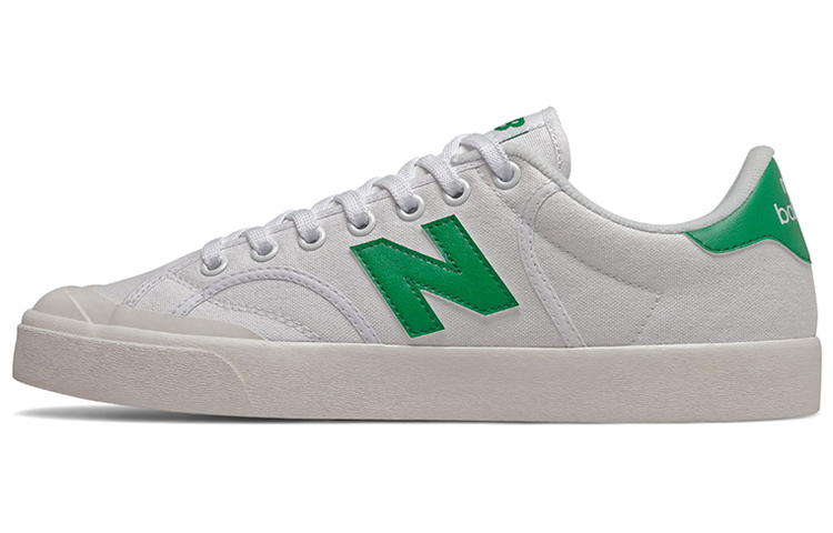 New Balance Court Cup Retro Casual Skate Shoes Unisex White Green