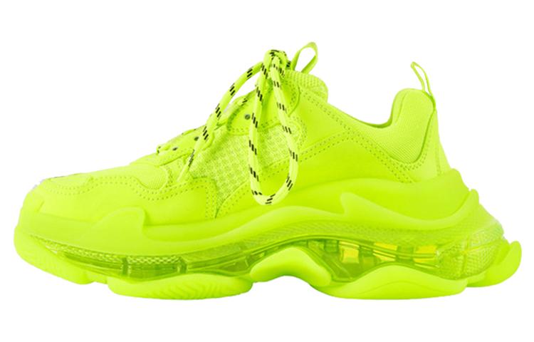 Balenciaga Triple S Clear Sole Yellow Women's