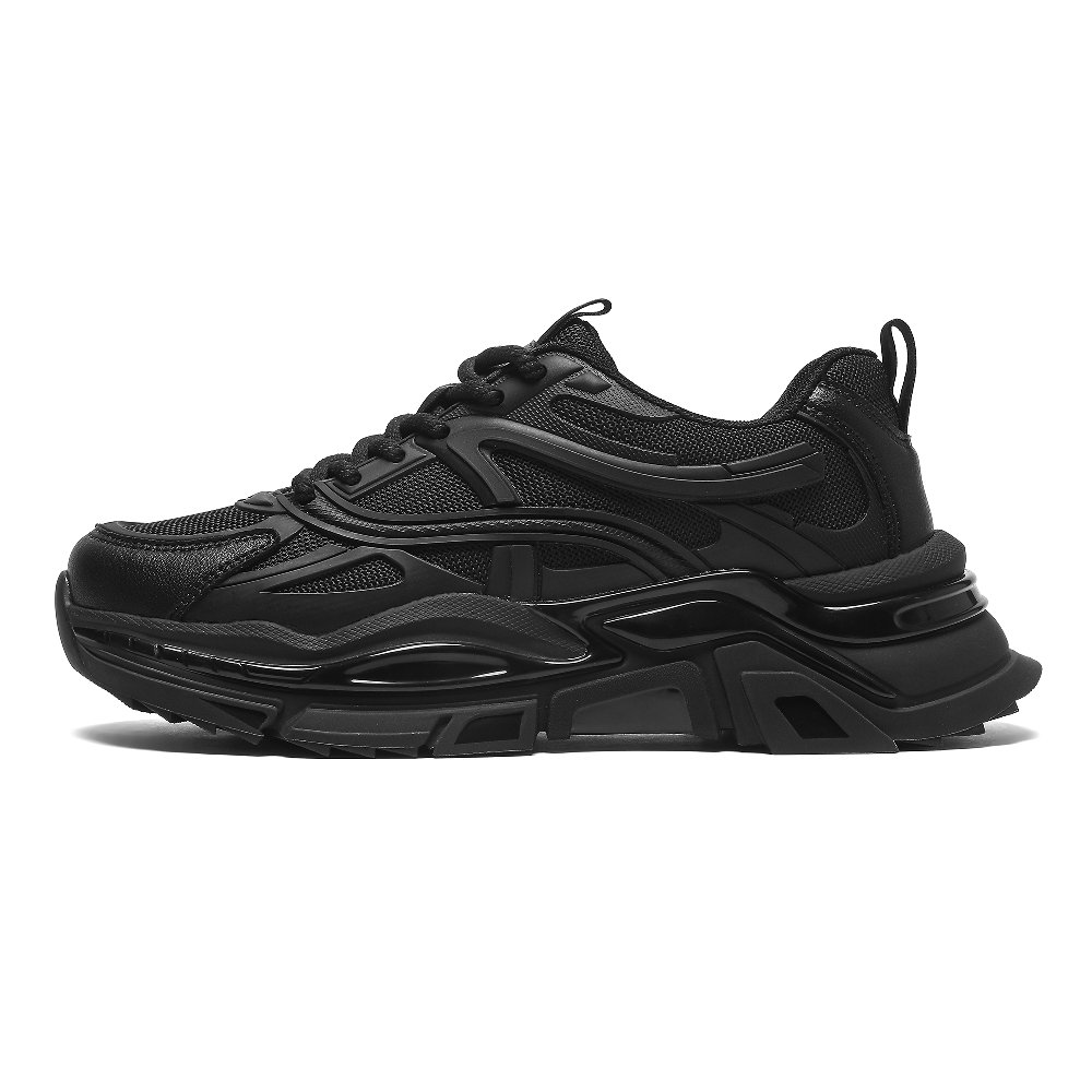 JEEP SPIRIT Black Myth Low top Chunky Sneakers Men's Black