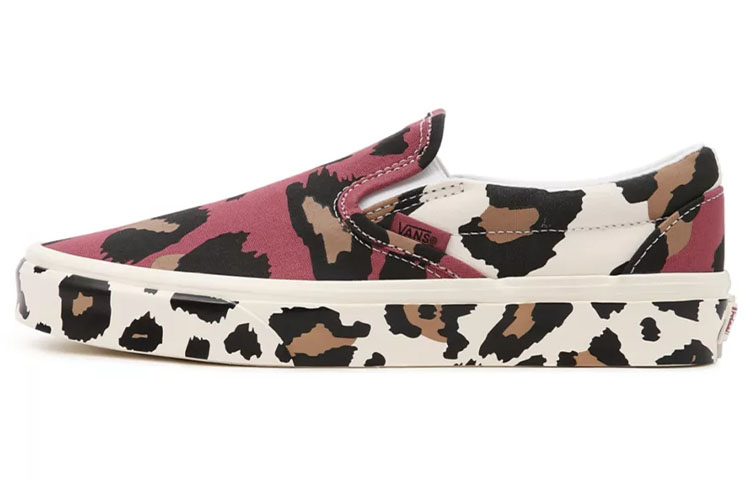 Vans Animal Classic Slip On 'Pink Blue' Women's