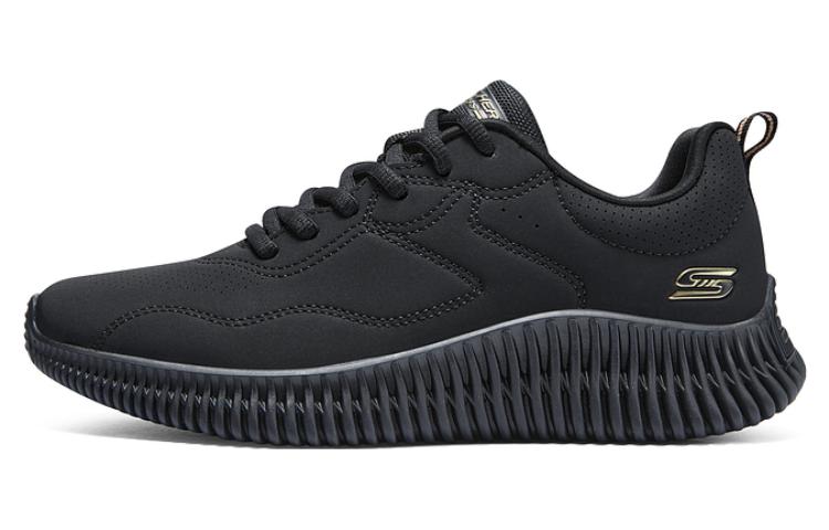 Skechers Cushioned Slip-Resistant Mid-Top Casual Shoes Women's Black