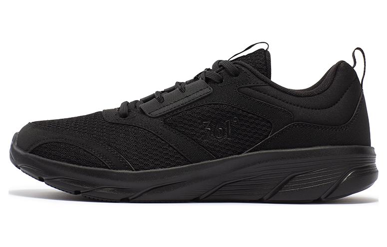 361° Abrasion Resistant Breathable Low Top Running Shoes Men's Black